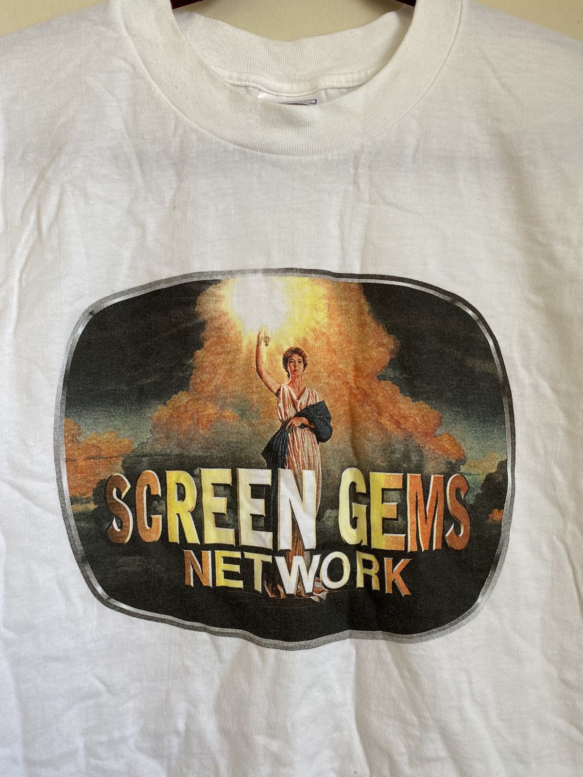 Vintage Vintage 90s Screen Gems Network tee Size US XL / EU 56 / 4 - 2 Thumbnail