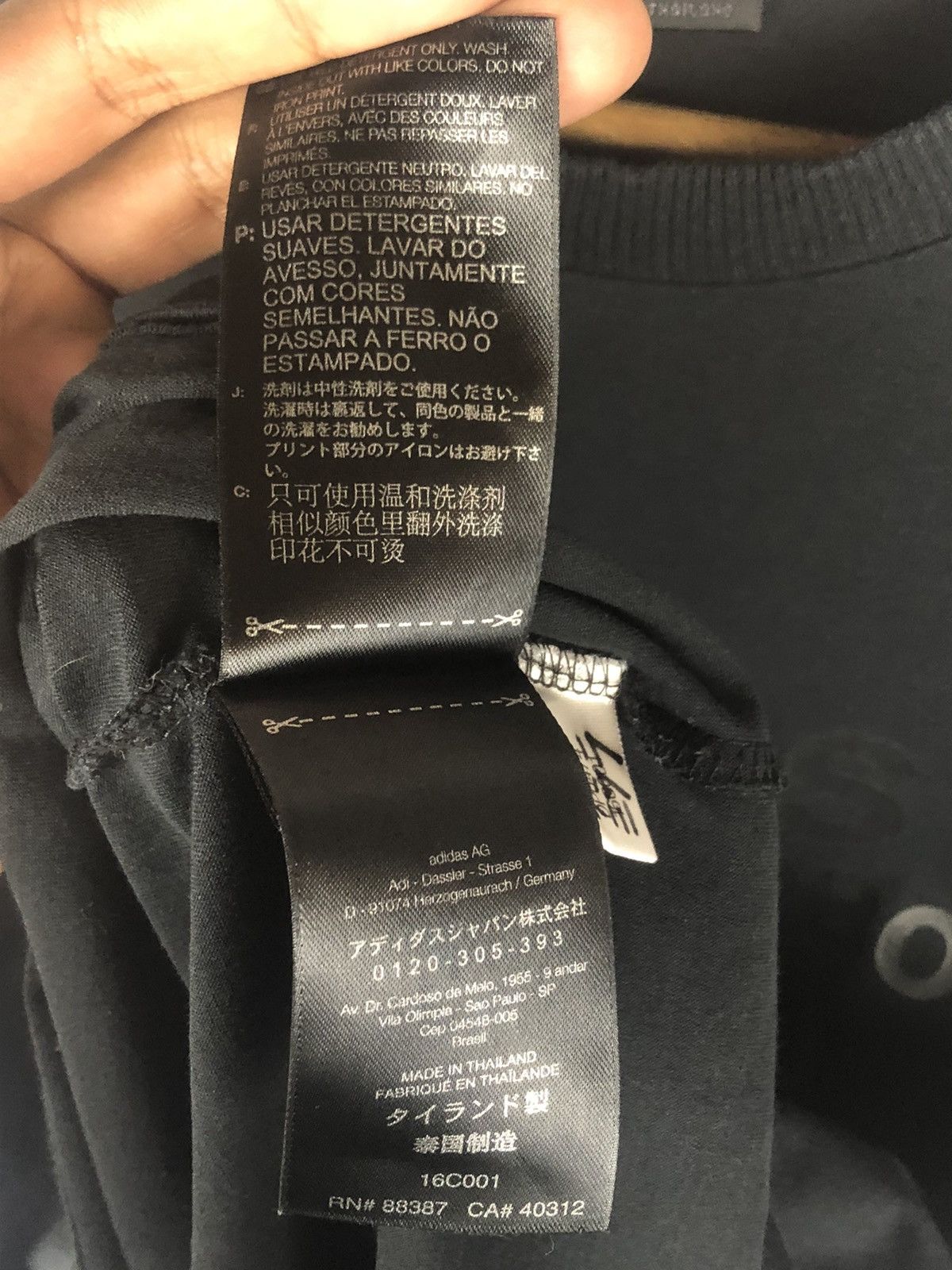 Y-3 Yohji Yamamoto Y-3 Wording Shirt Size US S / EU 44-46 / 1 - 6 Thumbnail