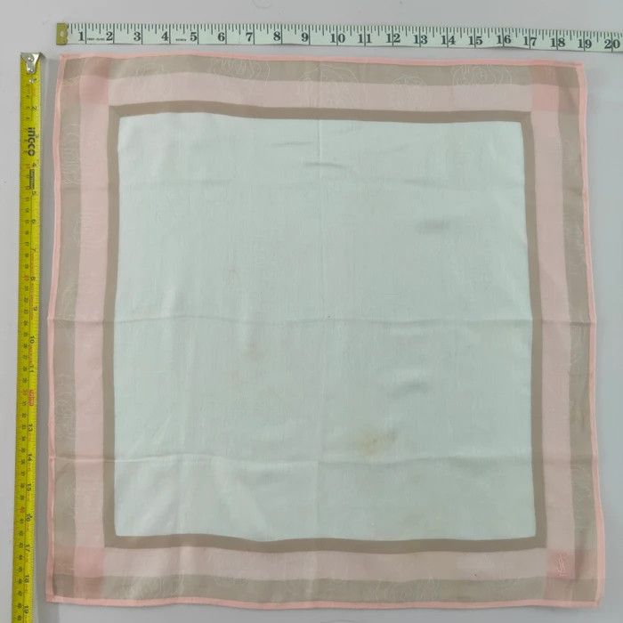 Yves Saint Laurent YSL Handkerchief/ Neckerchief/ Bandana - 3F213107 Size ONE SIZE - 3 Thumbnail