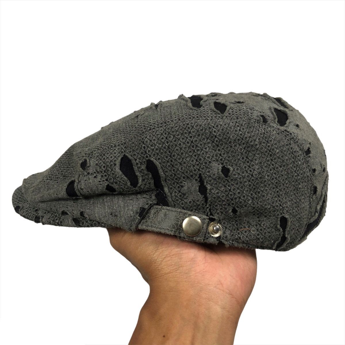 Japanese Brand A Faddist. 🇯🇵 Boro Flat Cap Size ONE SIZE - 6 Thumbnail