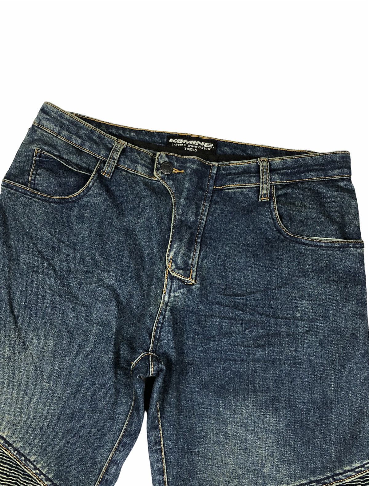 Japanese Brand Komine 🇯🇵 Biker Denim Size US 32 / EU 48 - 4 Thumbnail
