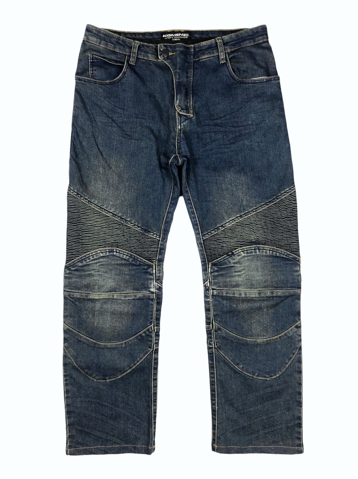 Japanese Brand Komine 🇯🇵 Biker Denim Size US 32 / EU 48 - 1 Thumbnail