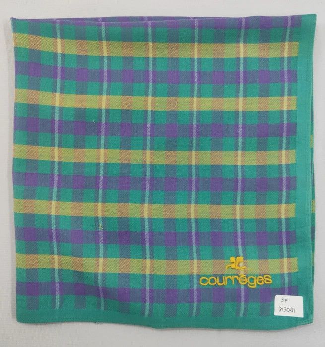 Courreges × Vintage Courreges Handkerchief/ Bandana - 3F213041 Size ONE SIZE - 3 Thumbnail