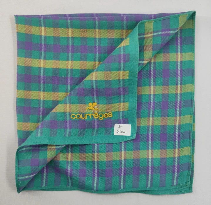 Courreges × Vintage Courreges Handkerchief/ Bandana - 3F213041 Size ONE SIZE - 2 Thumbnail
