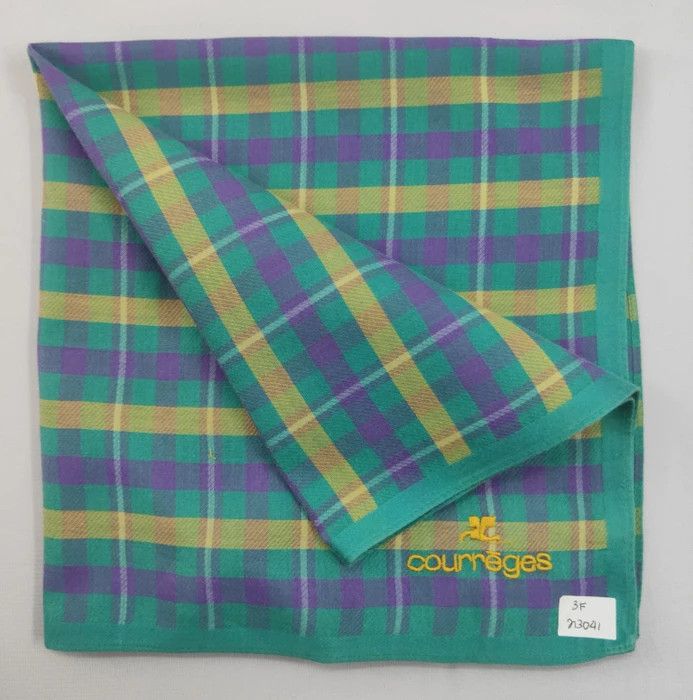 Courreges × Vintage Courreges Handkerchief/ Bandana - 3F213041 Size ONE SIZE - 1 Thumbnail