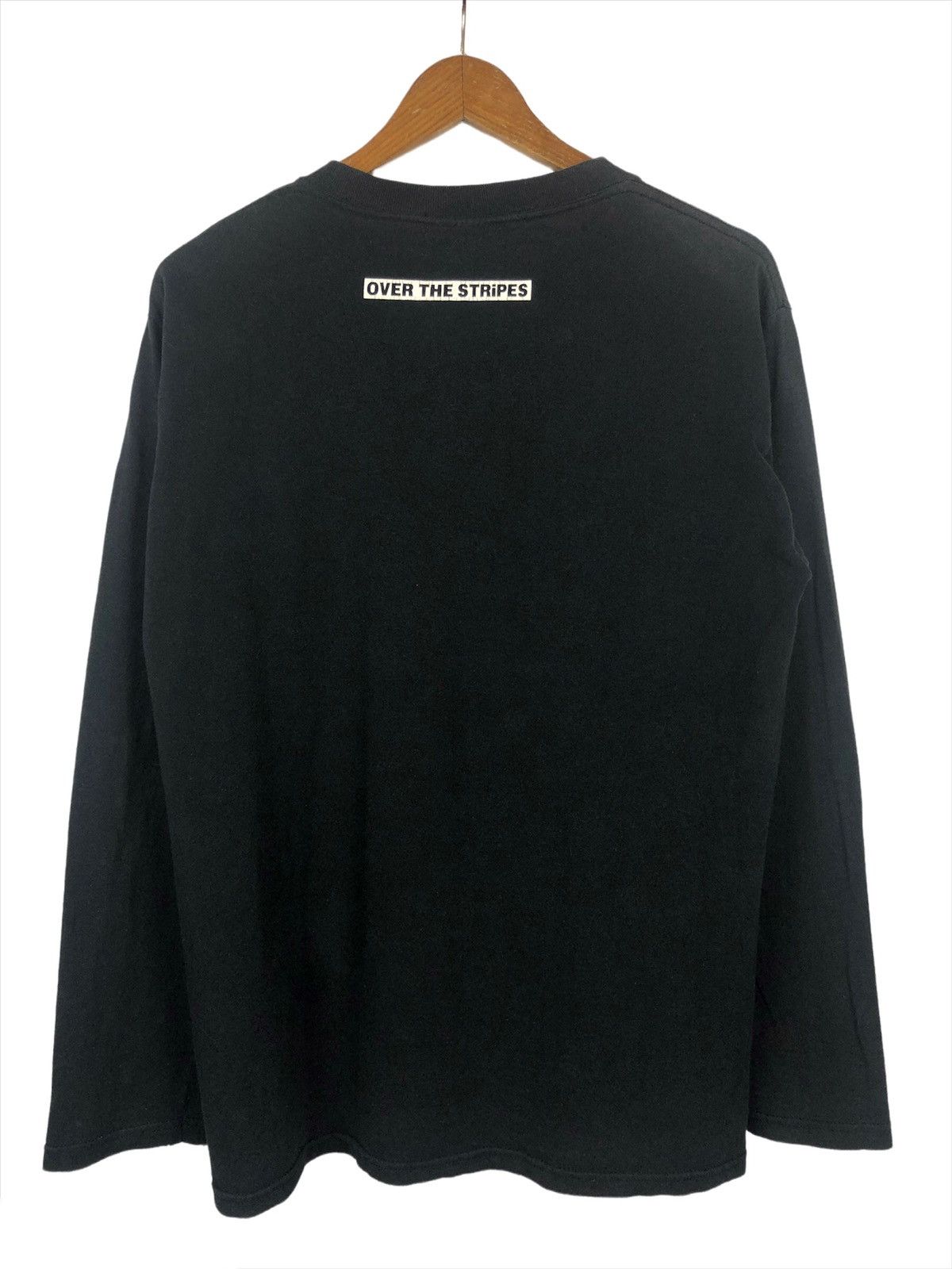Japanese Brand Vintage 90s Over The Stripes 🇯🇵 Size US M / EU 48-50 / 2 - 2 Thumbnail