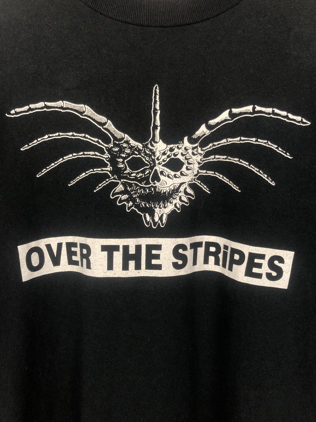 Japanese Brand Vintage 90s Over The Stripes 🇯🇵 Size US M / EU 48-50 / 2 - 6 Thumbnail