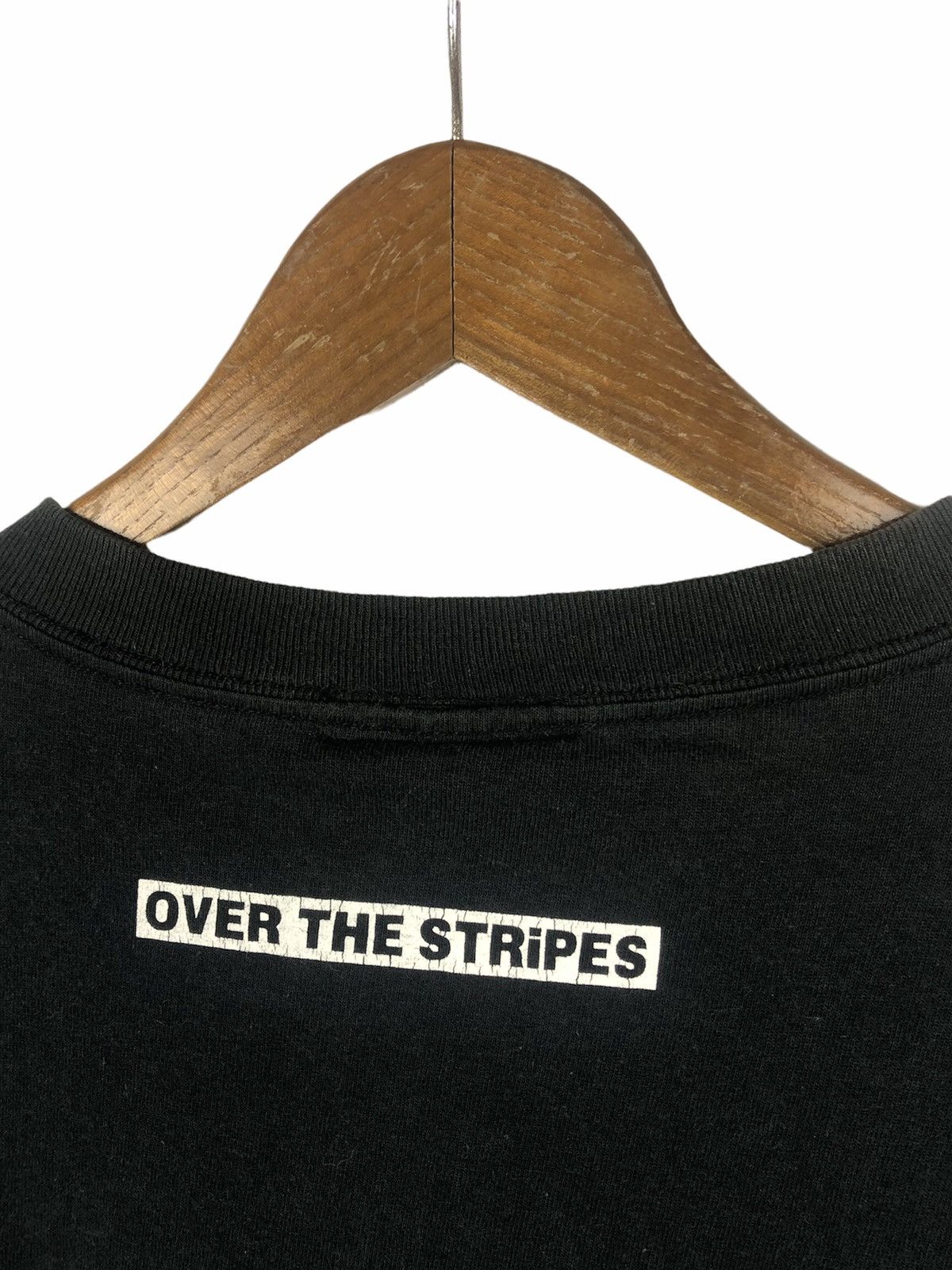 Japanese Brand Vintage 90s Over The Stripes 🇯🇵 Size US M / EU 48-50 / 2 - 5 Thumbnail