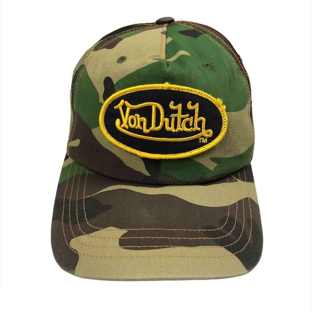 Von Dutch Vintage Von Dutch Camo Trucker Hat Size ONE SIZE - 2 Thumbnail
