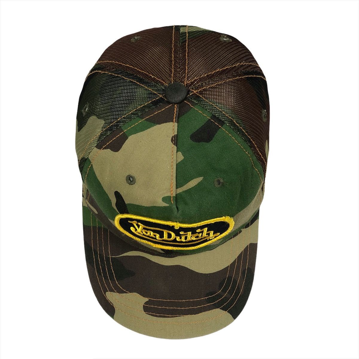 Von Dutch Vintage Von Dutch Camo Trucker Hat Size ONE SIZE - 3 Thumbnail