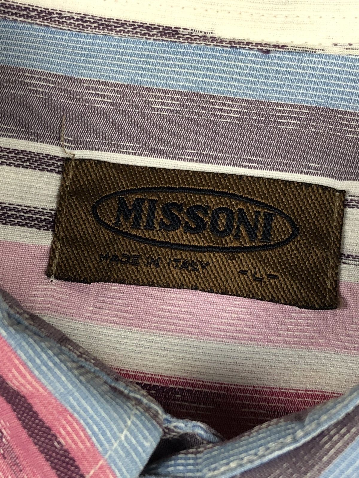 Missoni Vintage Missoni 🇮🇹 Button Up Shirt Size US L / EU 52-54 / 3 - 6 Thumbnail
