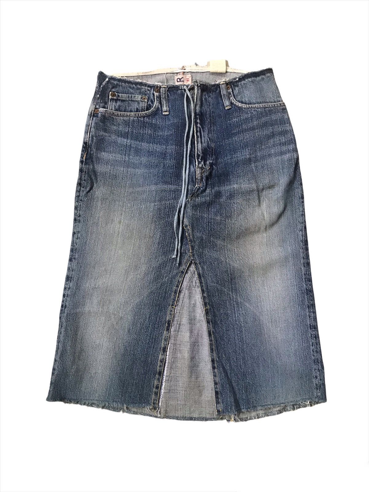 45rpm 💥Vintage 45rpm Japan Denim Skirt Size 28" / US 6 / IT 42 - 2 Thumbnail