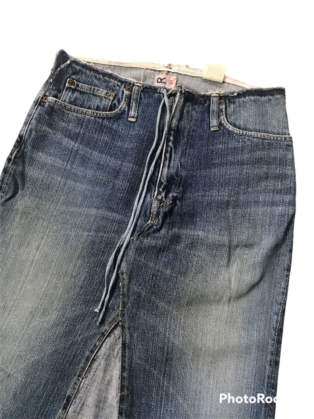 45rpm 💥Vintage 45rpm Japan Denim Skirt Size 28" / US 6 / IT 42 - 6 Thumbnail