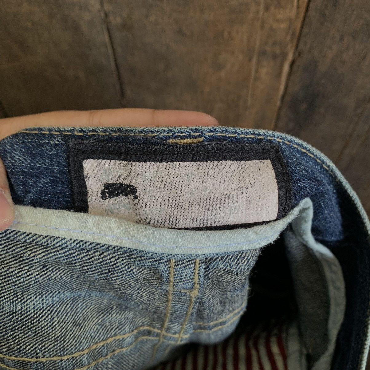 Japanese Brand Vintage Distressed Denim Jeans Size US 34 / EU 50 - 12 Thumbnail
