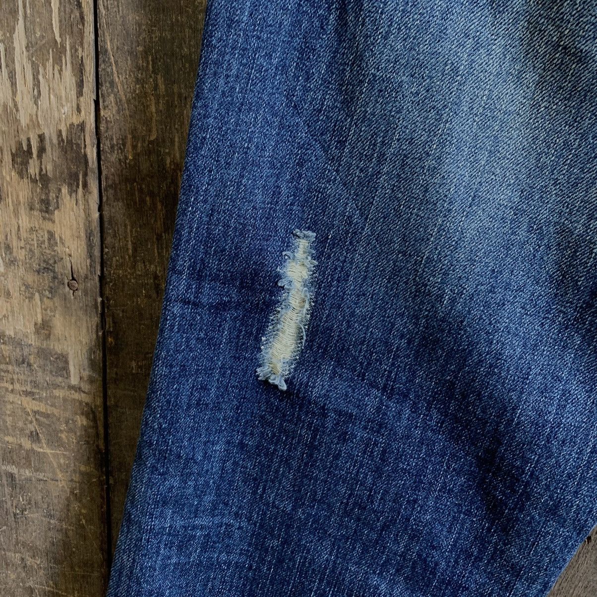 Japanese Brand Vintage Distressed Denim Jeans Size US 34 / EU 50 - 10 Thumbnail