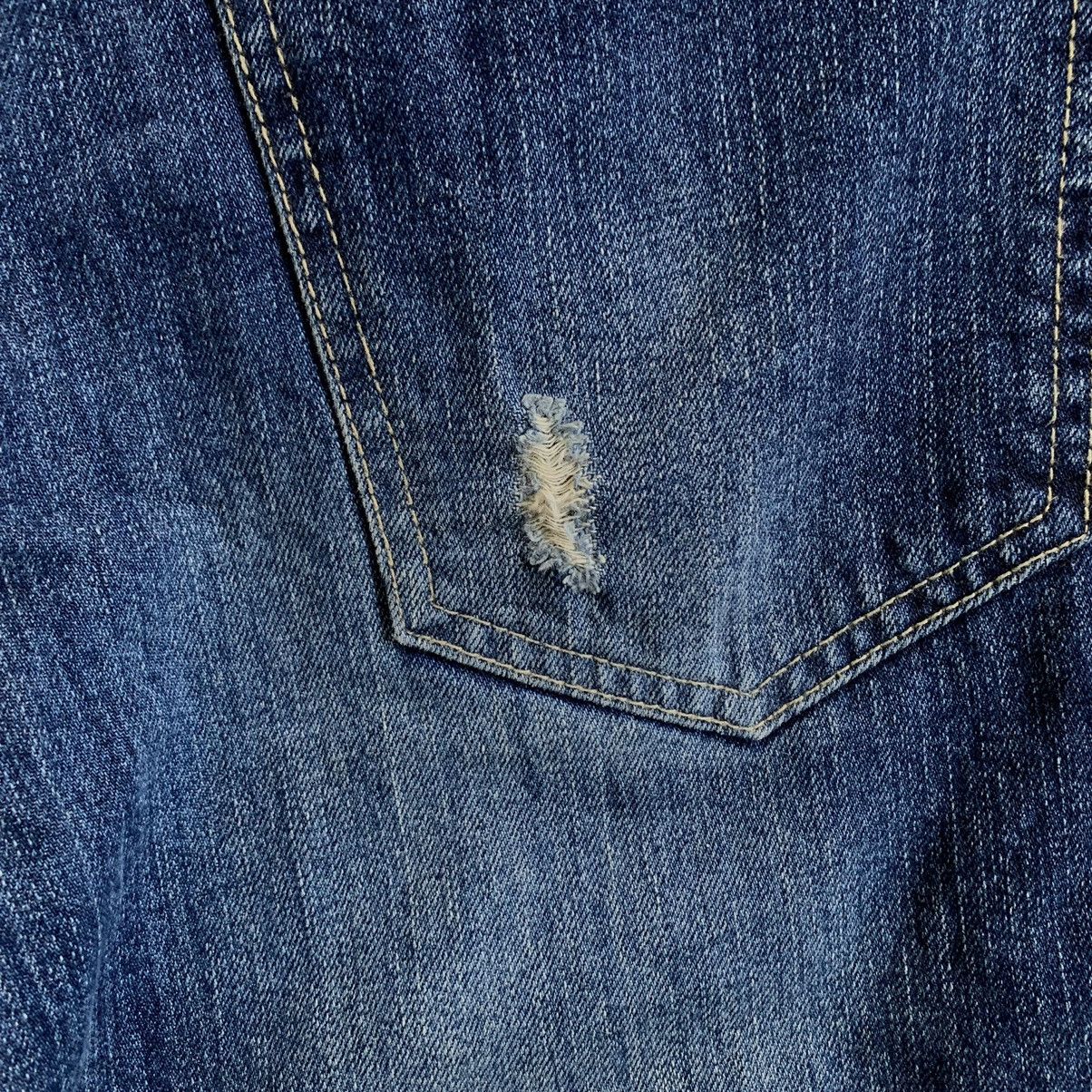 Japanese Brand Vintage Distressed Denim Jeans Size US 34 / EU 50 - 11 Thumbnail