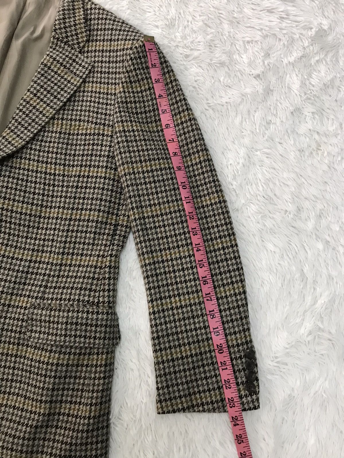 Burberry Burberrys Checked New Wool Jacket Coat Size US M / EU 48-50 / 2 - 20 Thumbnail