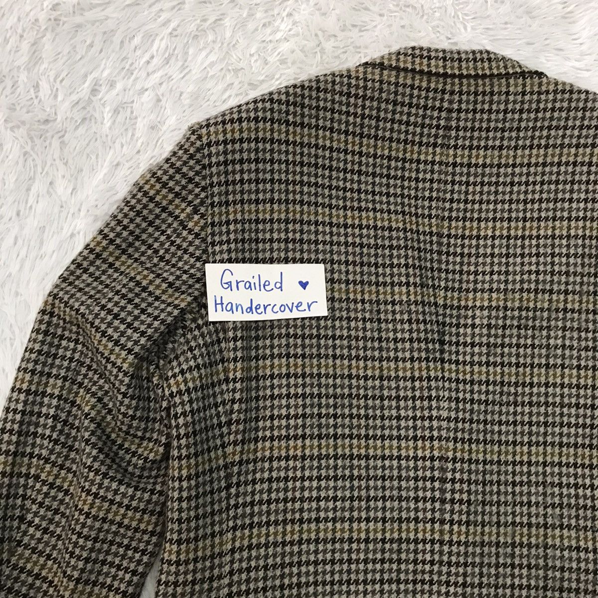 Burberry Burberrys Checked New Wool Jacket Coat Size US M / EU 48-50 / 2 - 7 Thumbnail