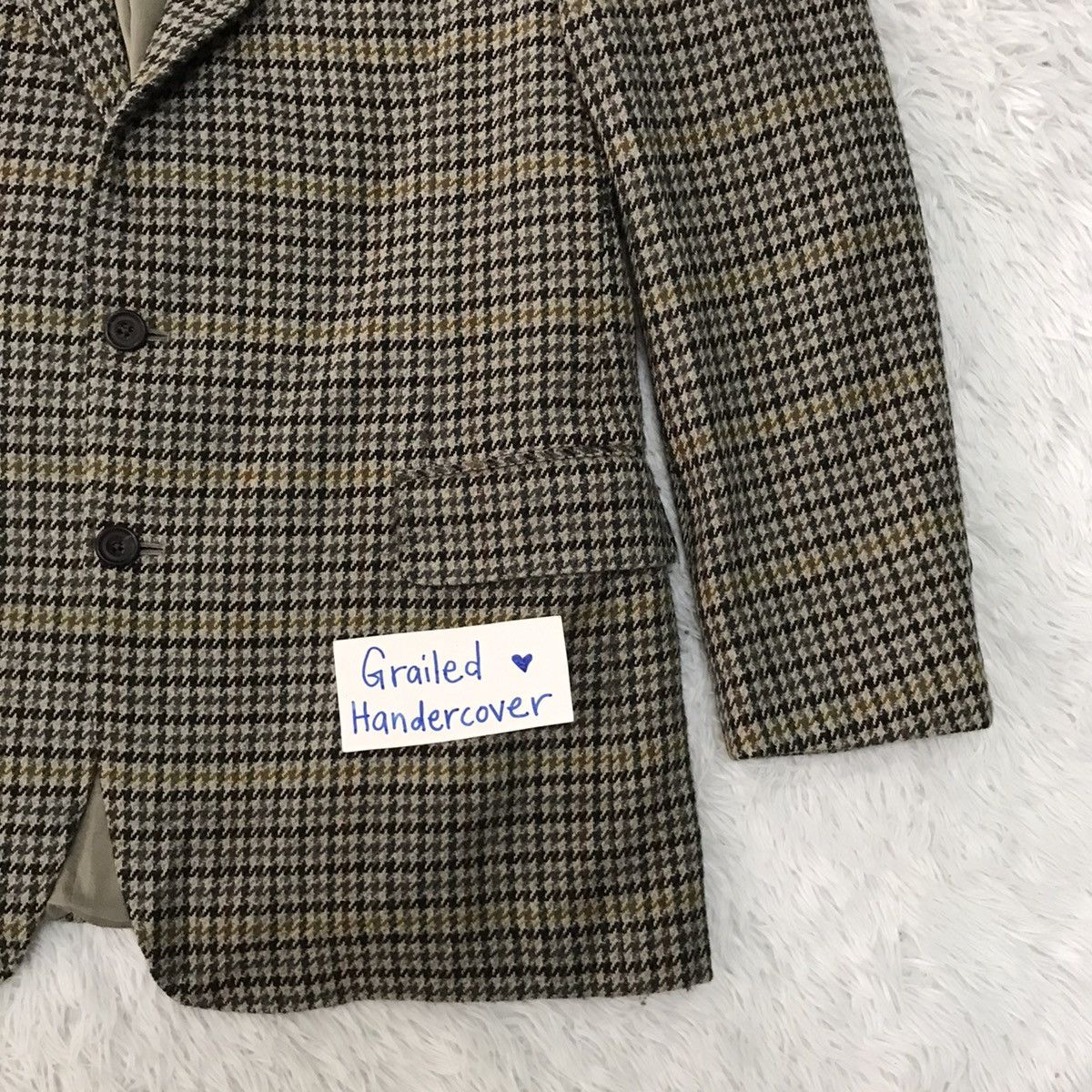Burberry Burberrys Checked New Wool Jacket Coat Size US M / EU 48-50 / 2 - 6 Thumbnail