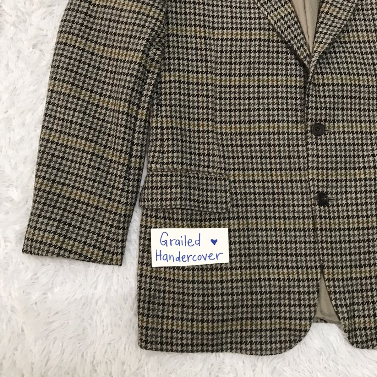 Burberry Burberrys Checked New Wool Jacket Coat Size US M / EU 48-50 / 2 - 5 Thumbnail