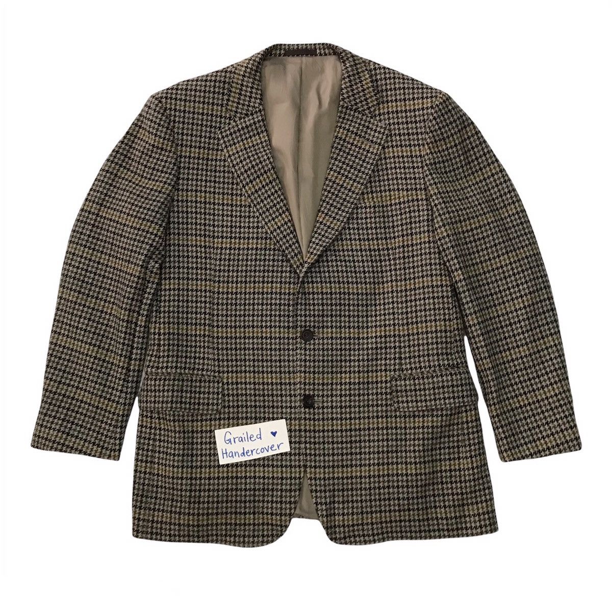 Burberry Burberrys Checked New Wool Jacket Coat Size US M / EU 48-50 / 2 - 1 Thumbnail