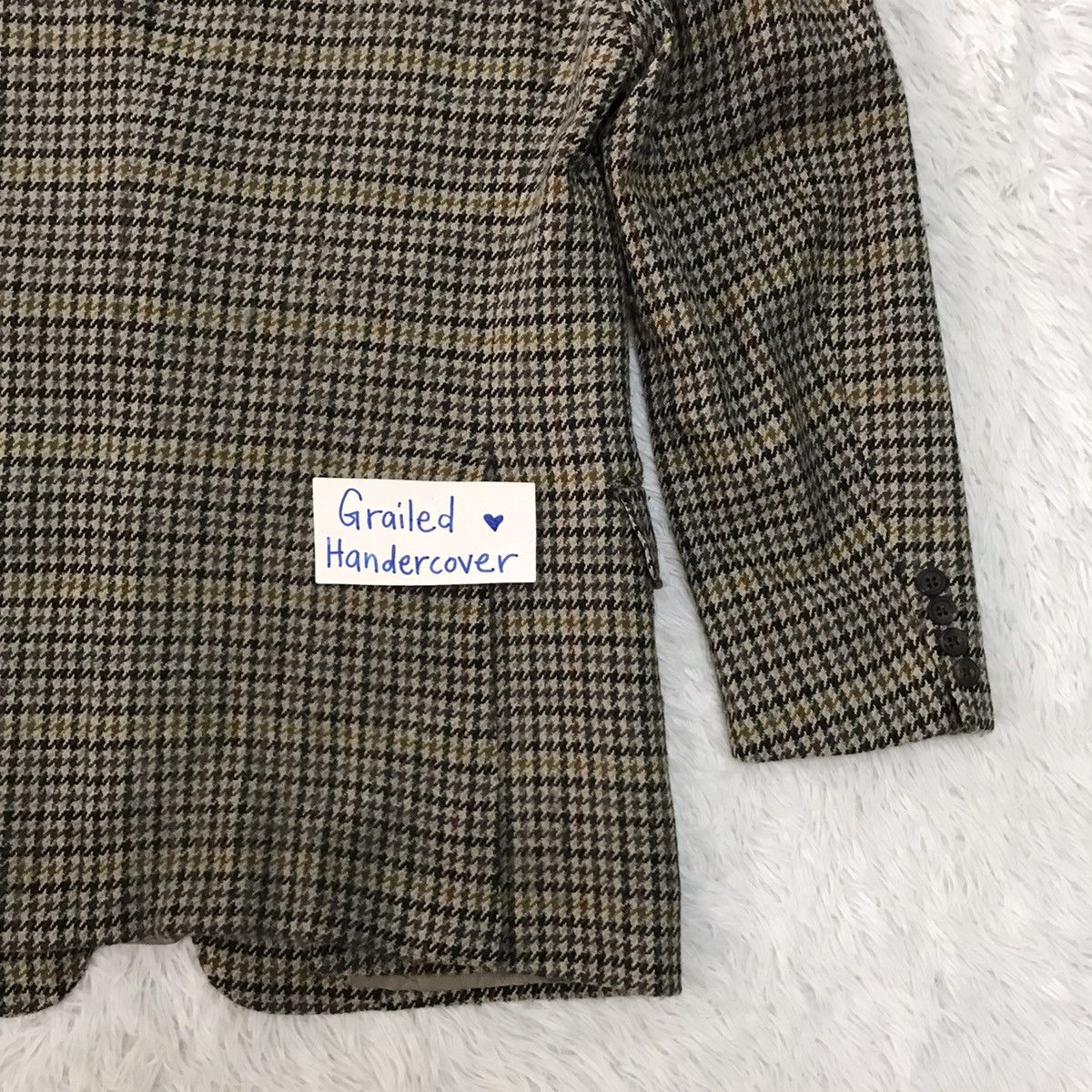 Burberry Burberrys Checked New Wool Jacket Coat Size US M / EU 48-50 / 2 - 10 Thumbnail