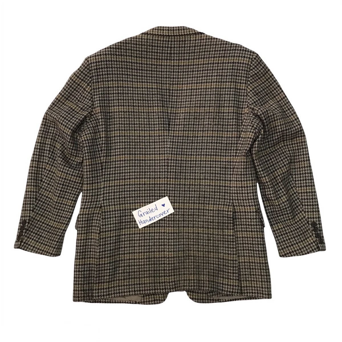 Burberry Burberrys Checked New Wool Jacket Coat Size US M / EU 48-50 / 2 - 2 Thumbnail