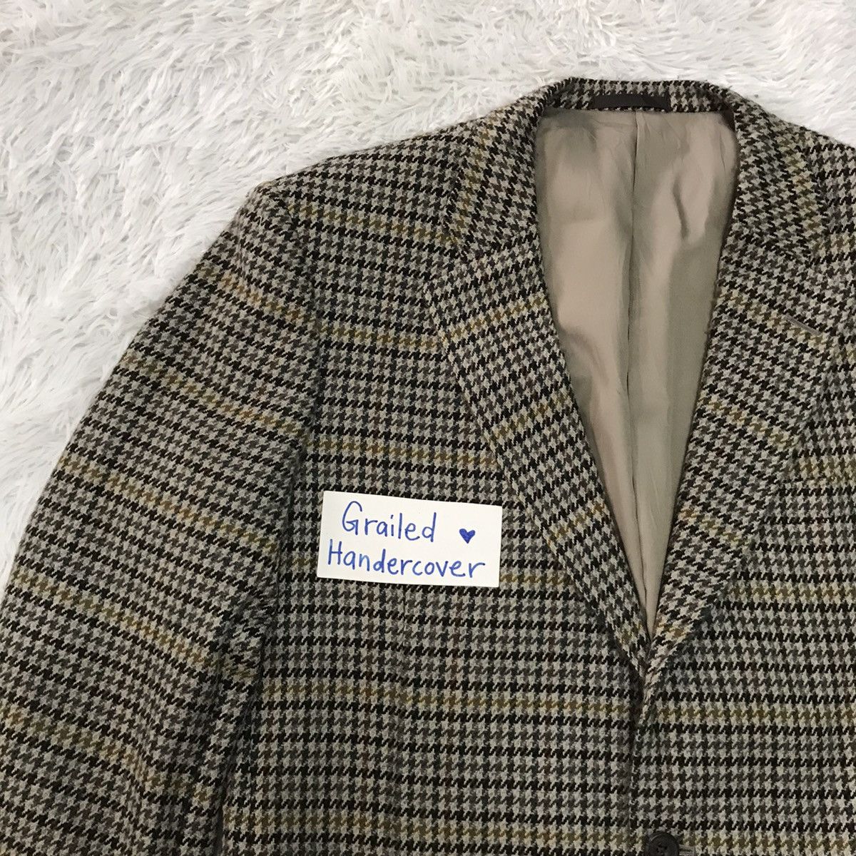 Burberry Burberrys Checked New Wool Jacket Coat Size US M / EU 48-50 / 2 - 3 Thumbnail