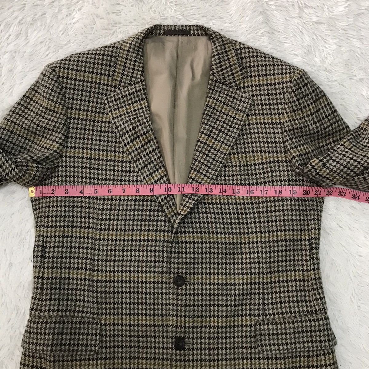 Burberry Burberrys Checked New Wool Jacket Coat Size US M / EU 48-50 / 2 - 17 Thumbnail