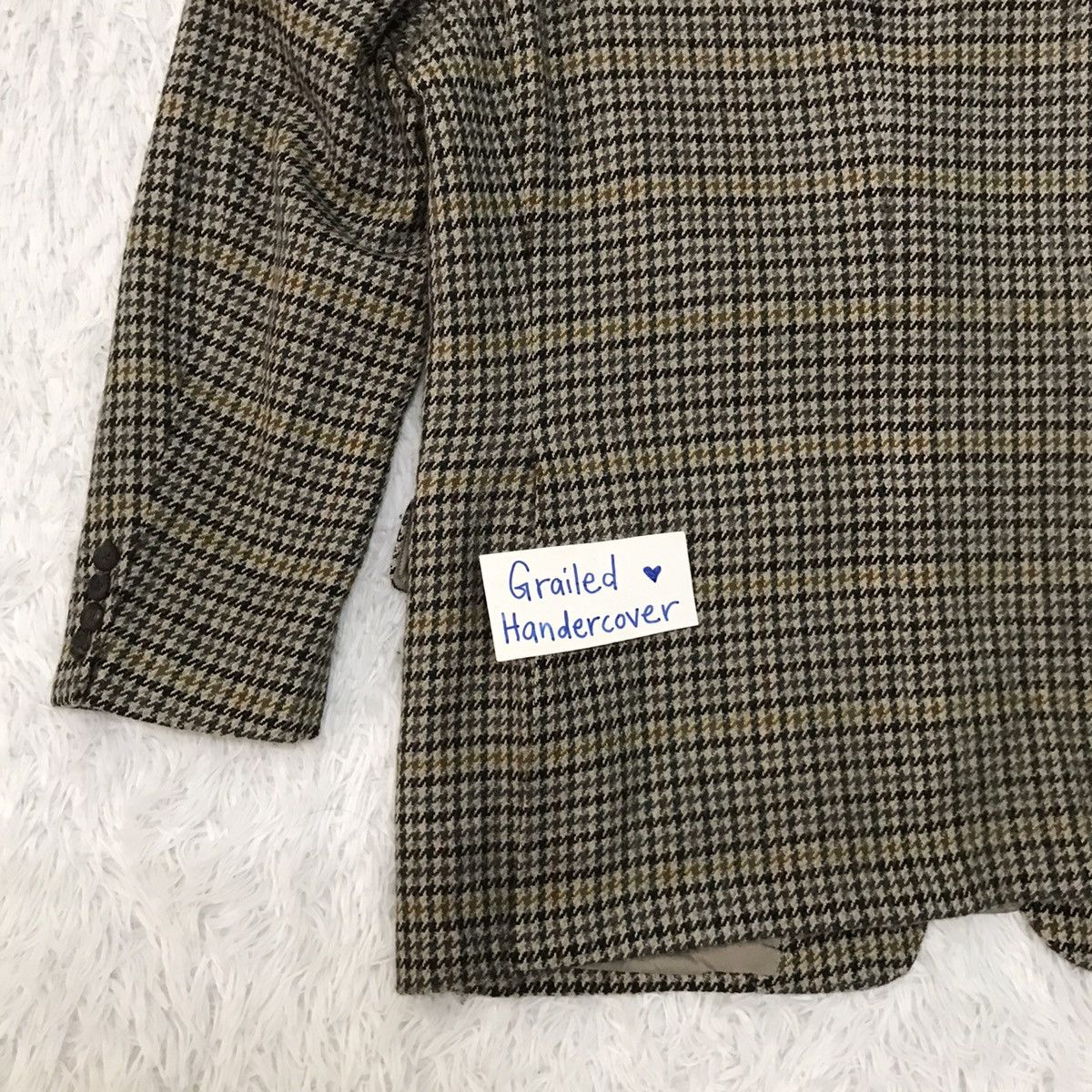 Burberry Burberrys Checked New Wool Jacket Coat Size US M / EU 48-50 / 2 - 9 Thumbnail