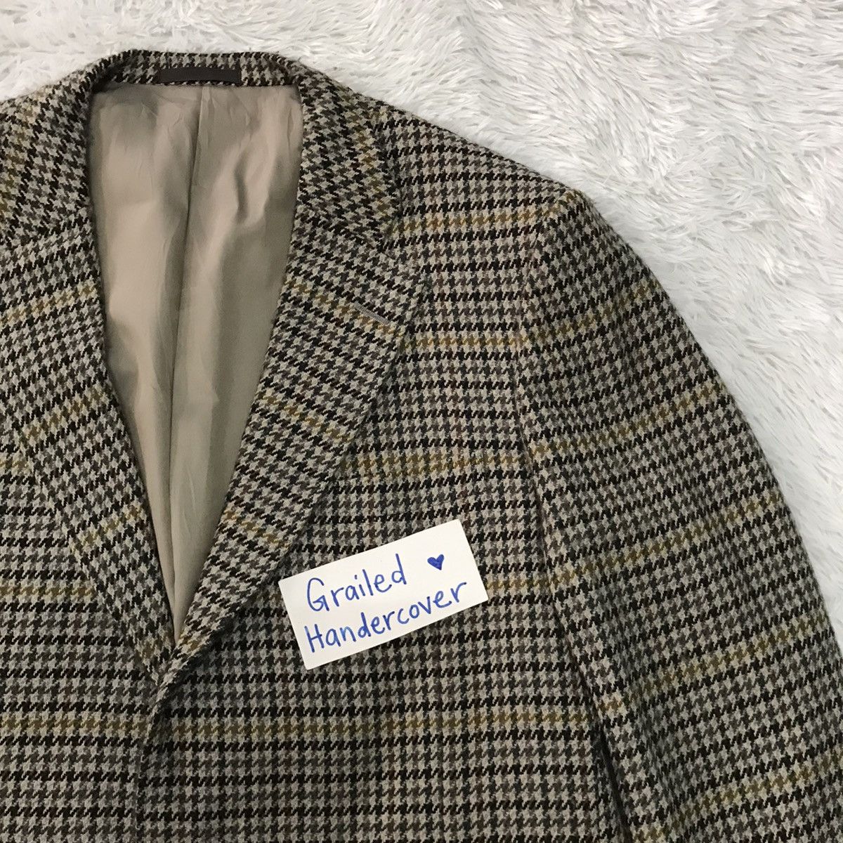 Burberry Burberrys Checked New Wool Jacket Coat Size US M / EU 48-50 / 2 - 4 Thumbnail