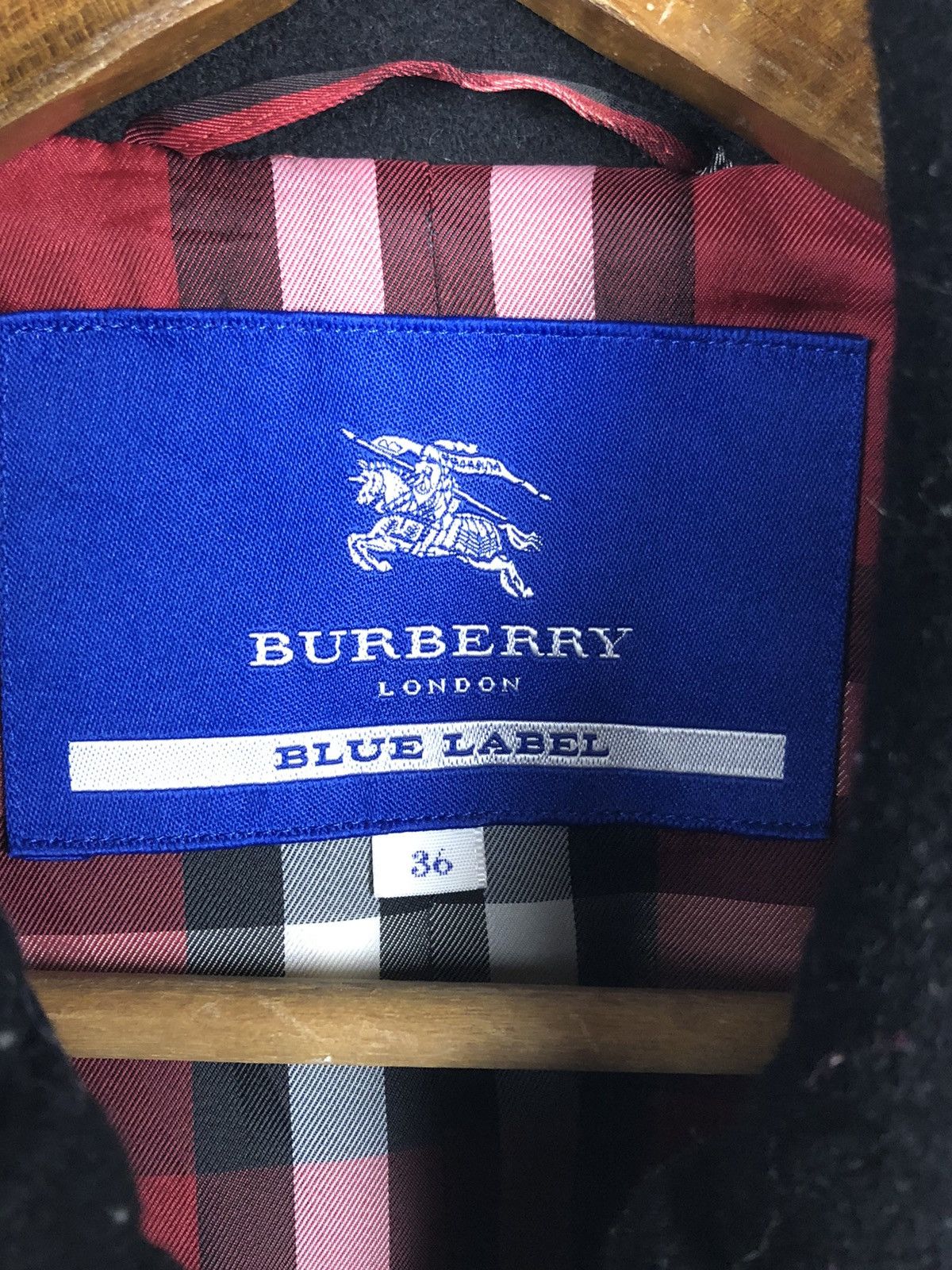 Burberry Burberry Double-Breasted Wool Blend Pea Coat Size US S / EU 44-46 / 1 - 10 Thumbnail