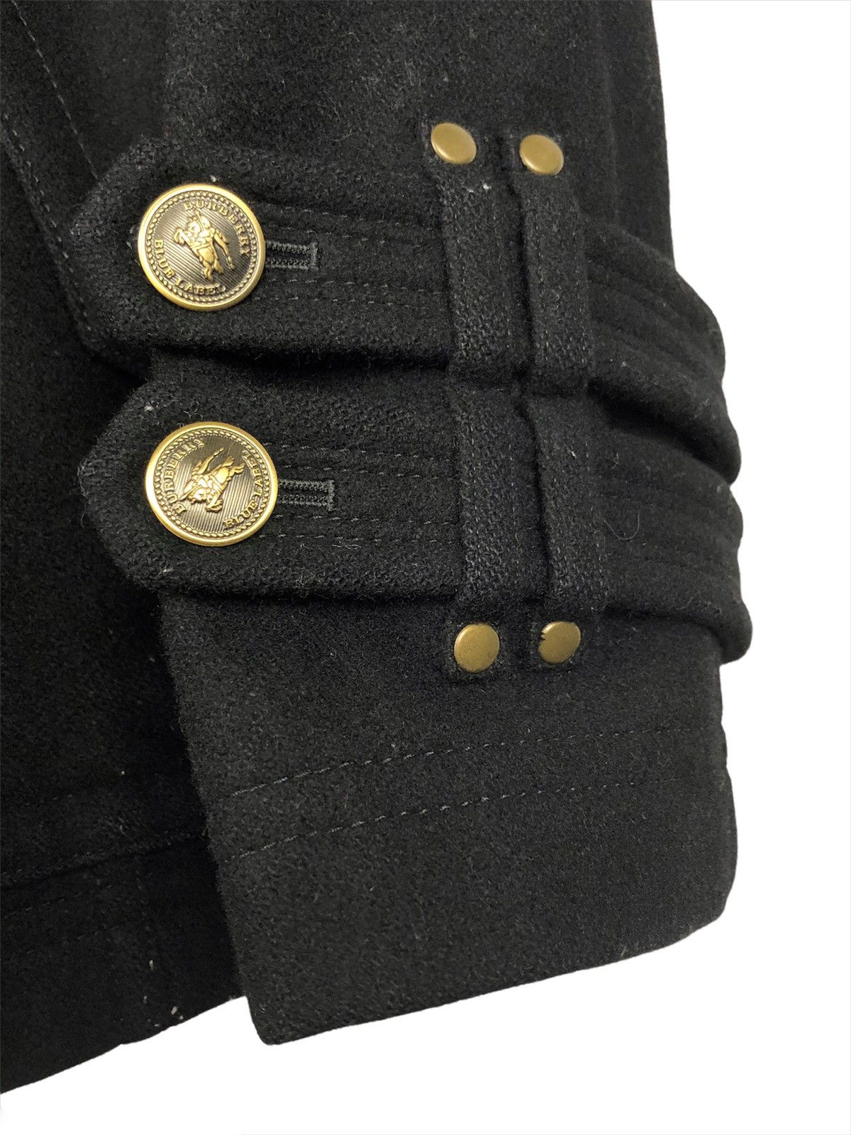 Burberry Burberry Double-Breasted Wool Blend Pea Coat Size US S / EU 44-46 / 1 - 6 Thumbnail