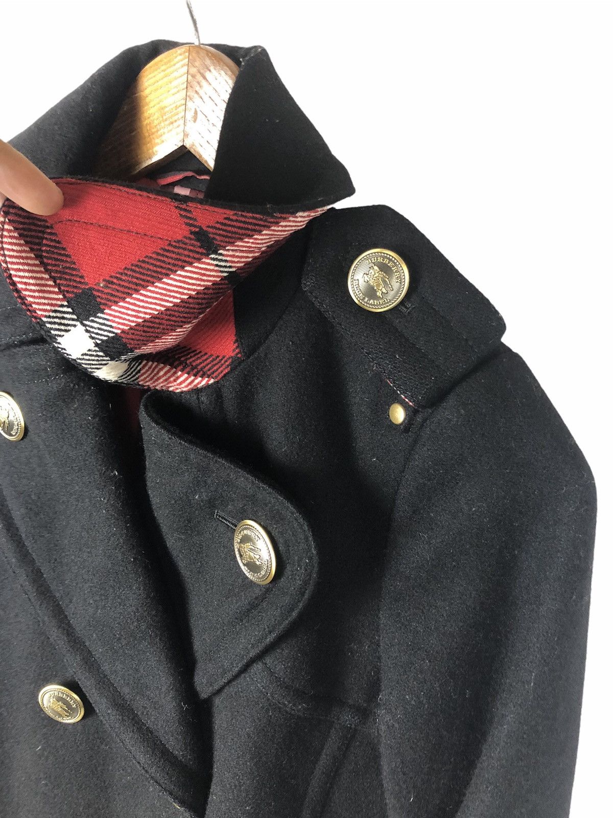 Burberry Burberry Double-Breasted Wool Blend Pea Coat Size US S / EU 44-46 / 1 - 7 Thumbnail