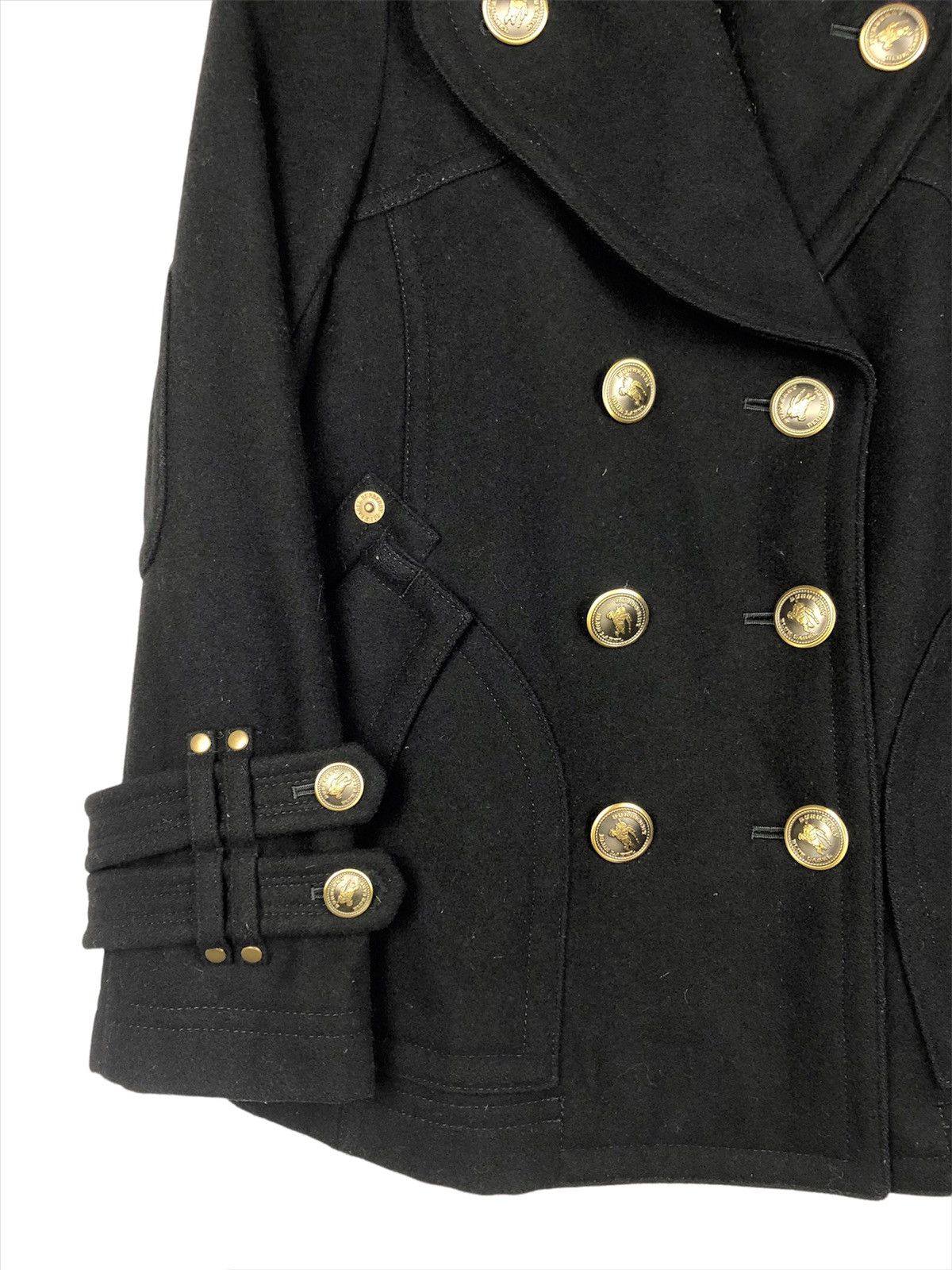 Burberry Burberry Double-Breasted Wool Blend Pea Coat Size US S / EU 44-46 / 1 - 3 Thumbnail
