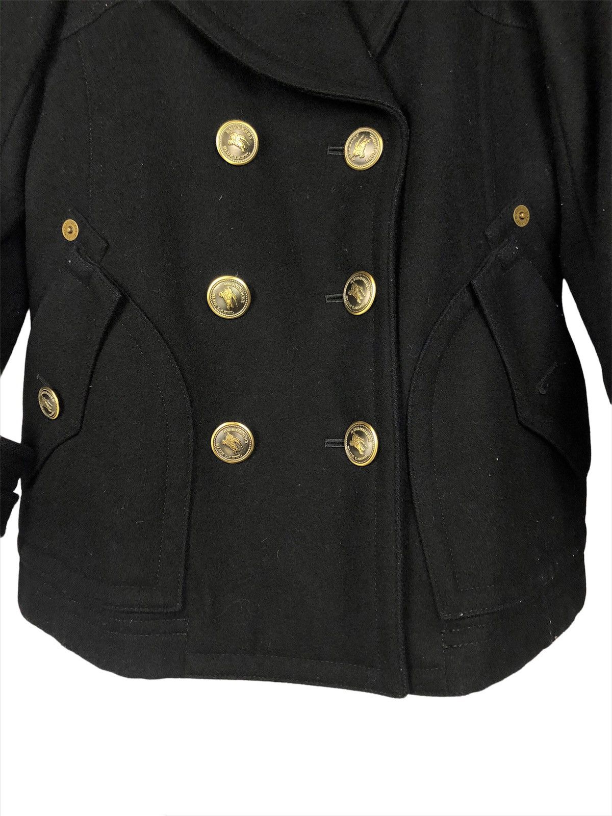 Burberry Burberry Double-Breasted Wool Blend Pea Coat Size US S / EU 44-46 / 1 - 5 Thumbnail