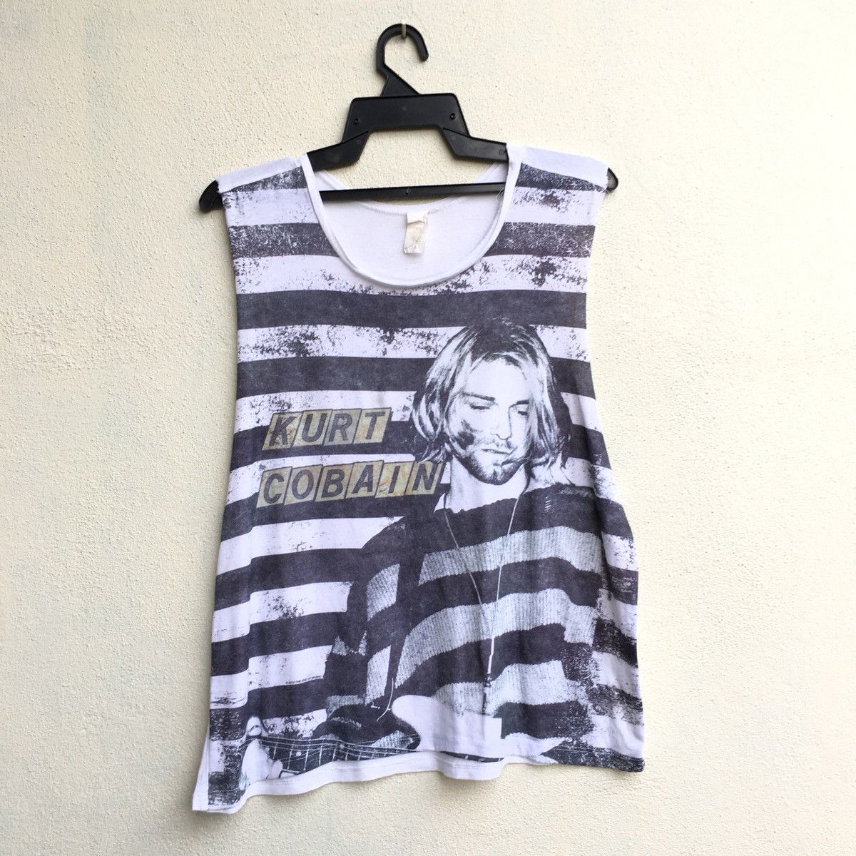 Nirvana Rare! Kurt Cobain Ovp Grunge Rock Distressed Tshirt Size US XL / EU 56 / 4 - 1 Thumbnail
