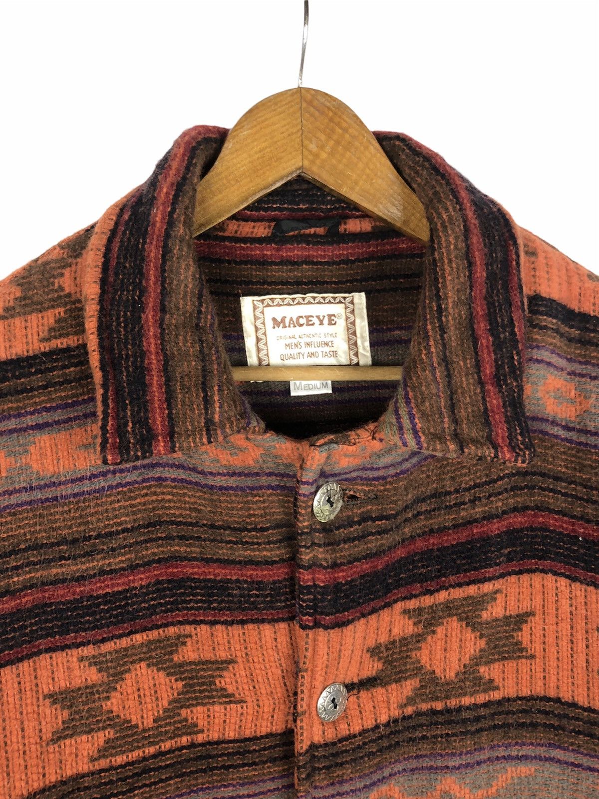 Japanese Brand Vintage Maceye 🇯🇵 Navajo Jacket Kapital Native Size US M / EU 48-50 / 2 - 4 Thumbnail