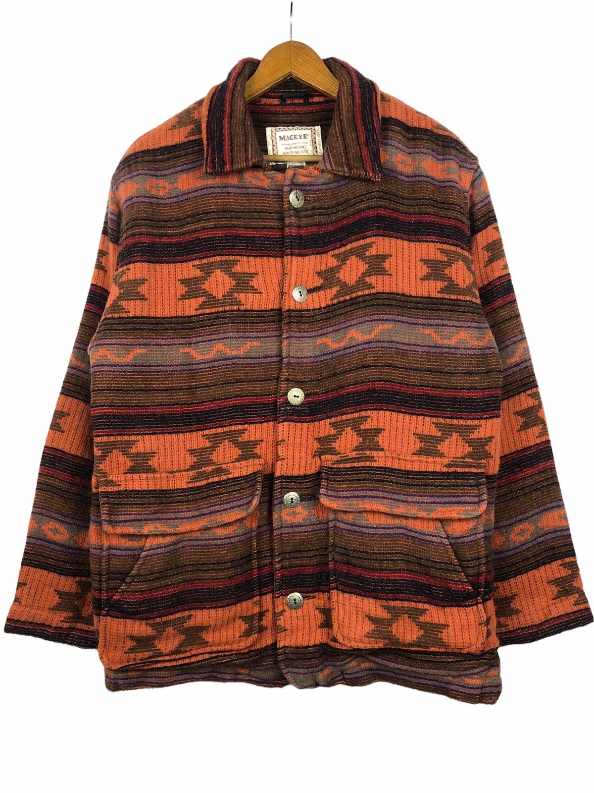 Japanese Brand Vintage Maceye 🇯🇵 Navajo Jacket Kapital Native Size US M / EU 48-50 / 2 - 1 Thumbnail