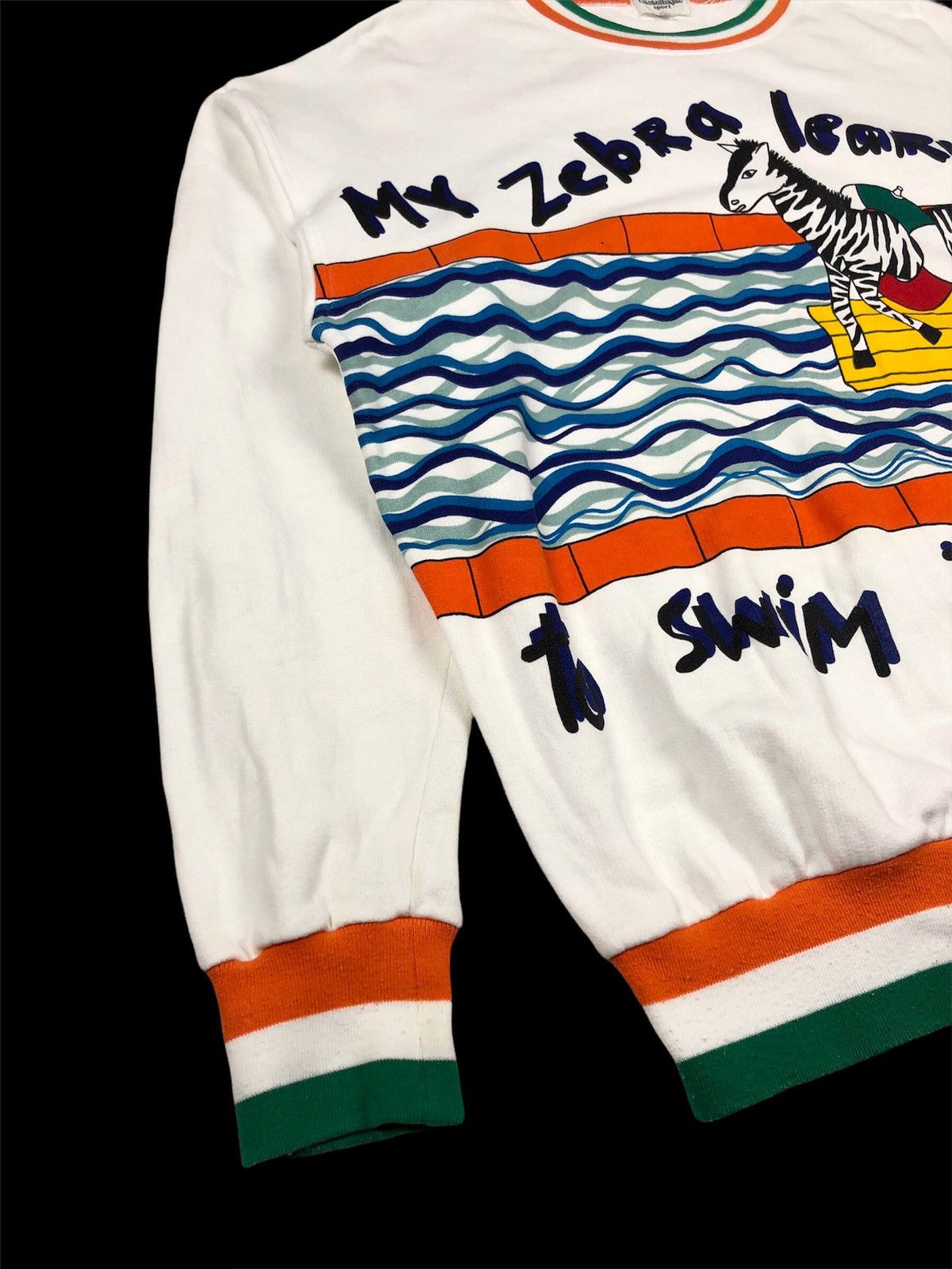 Jean Charles De Castelbajac Vintage Castelbajac Sport SS93 Crewneck Size US L / EU 52-54 / 3 - 3 Thumbnail