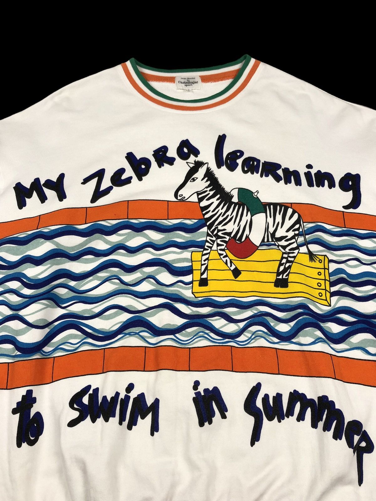 Jean Charles De Castelbajac Vintage Castelbajac Sport SS93 Crewneck Size US L / EU 52-54 / 3 - 4 Thumbnail