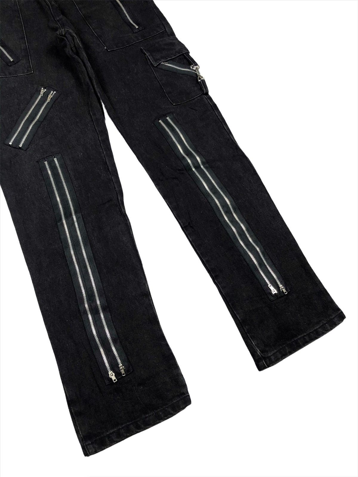 Seditionaries Auraji Jeans 🇯🇵 Bondage Punker Denim Size US 31 - 3 Thumbnail