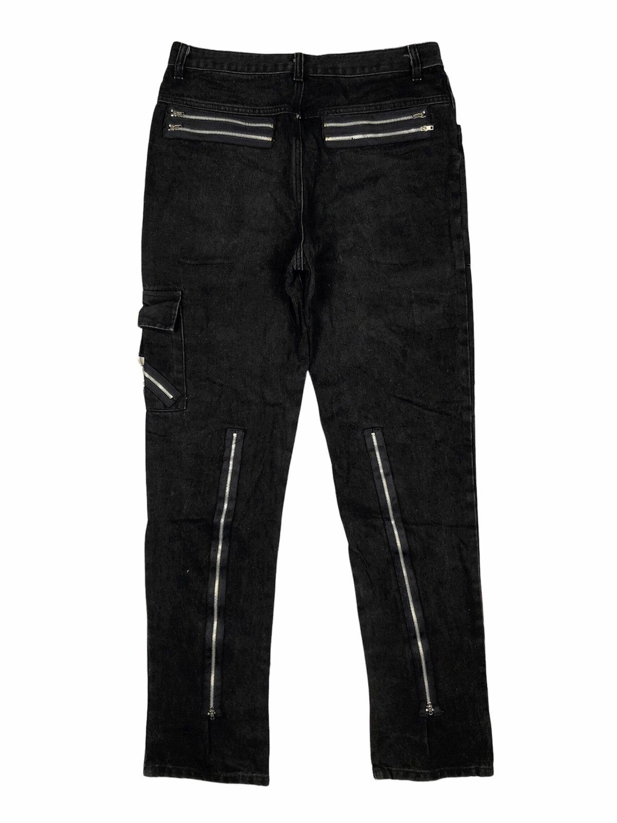 Seditionaries Auraji Jeans 🇯🇵 Bondage Punker Denim Size US 31 - 2 Thumbnail