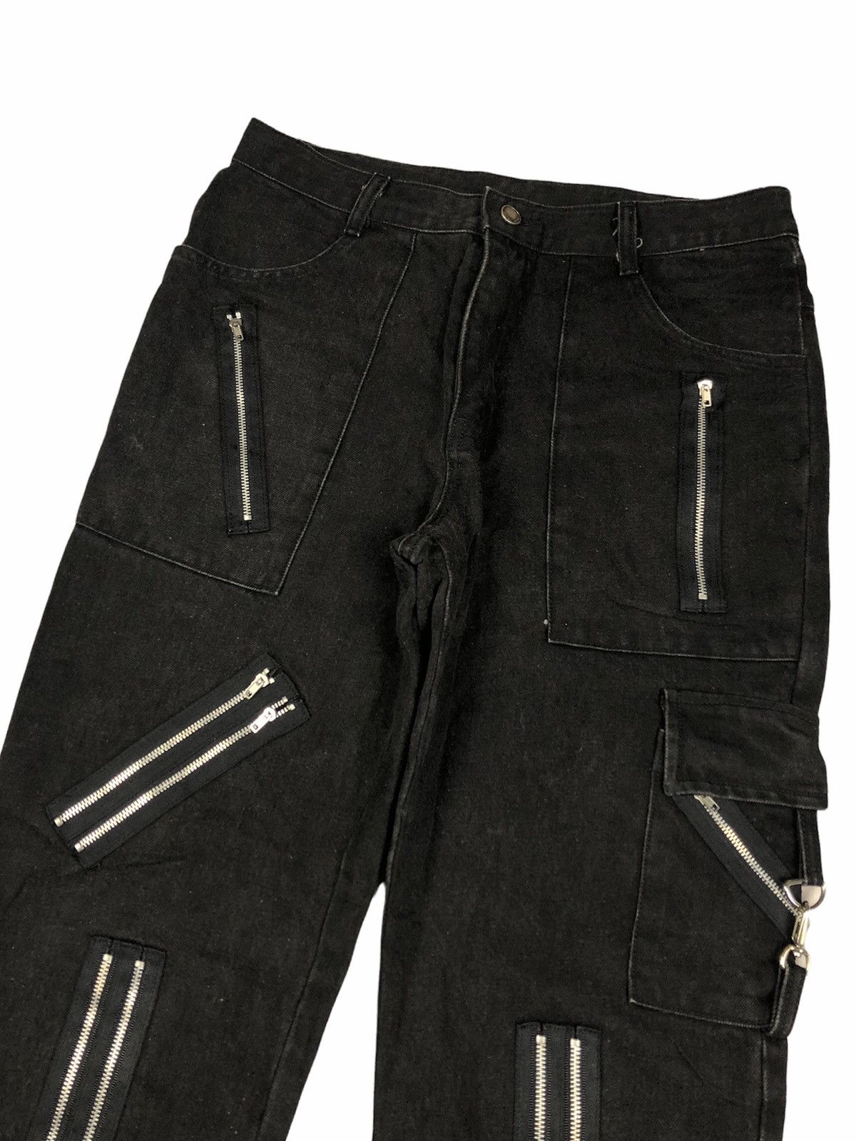 Seditionaries Auraji Jeans 🇯🇵 Bondage Punker Denim Size US 31 - 4 Thumbnail