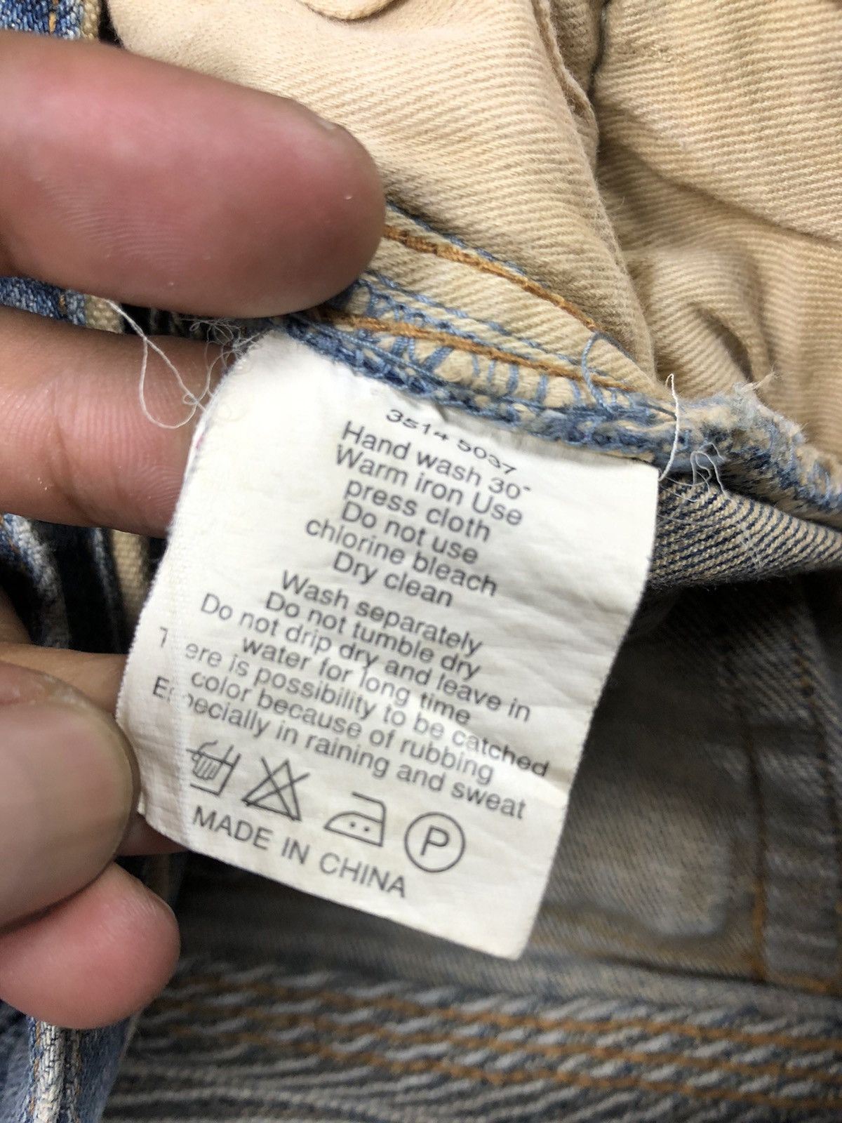 GOA G.O.A 🇯🇵 Slim Straight Biker Denim Pants Size US 30 / EU 46 - 12 Thumbnail