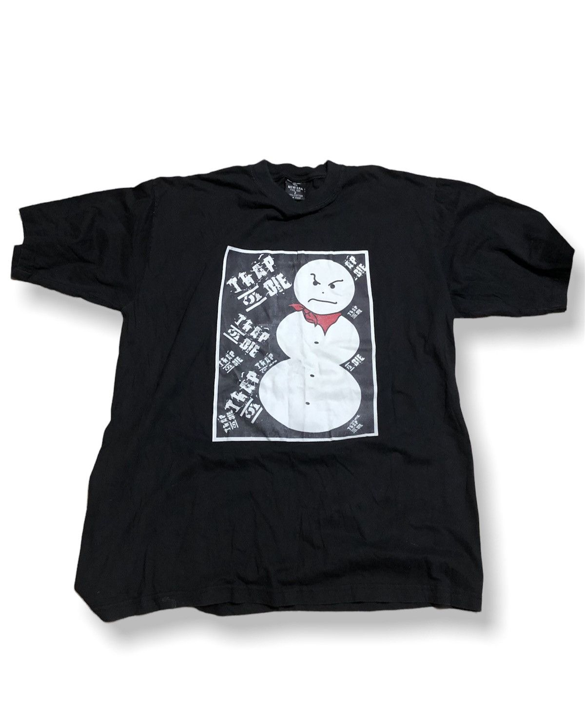 Vintage Vintage 2000s Young Jeezy Snowman Trap Or Die TShirt 6XL Grailed