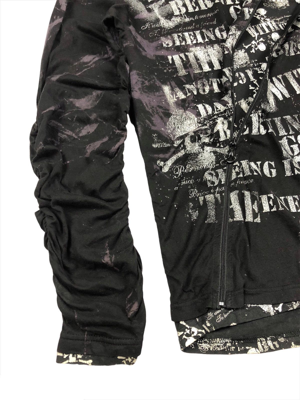 BERNINGS SHO Bernings Sho 🇯🇵 Chaotic Punk Pullover Zipper Hoodie Size US S / EU 44-46 / 1 - 4 Thumbnail