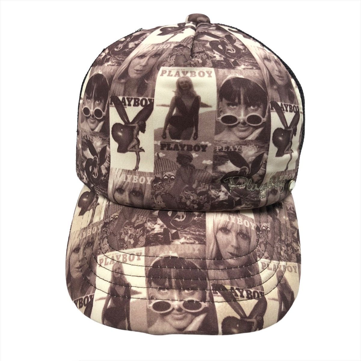 Playboy Vintage Playboy Fullprint Trucker Hat Size ONE SIZE - 3 Thumbnail