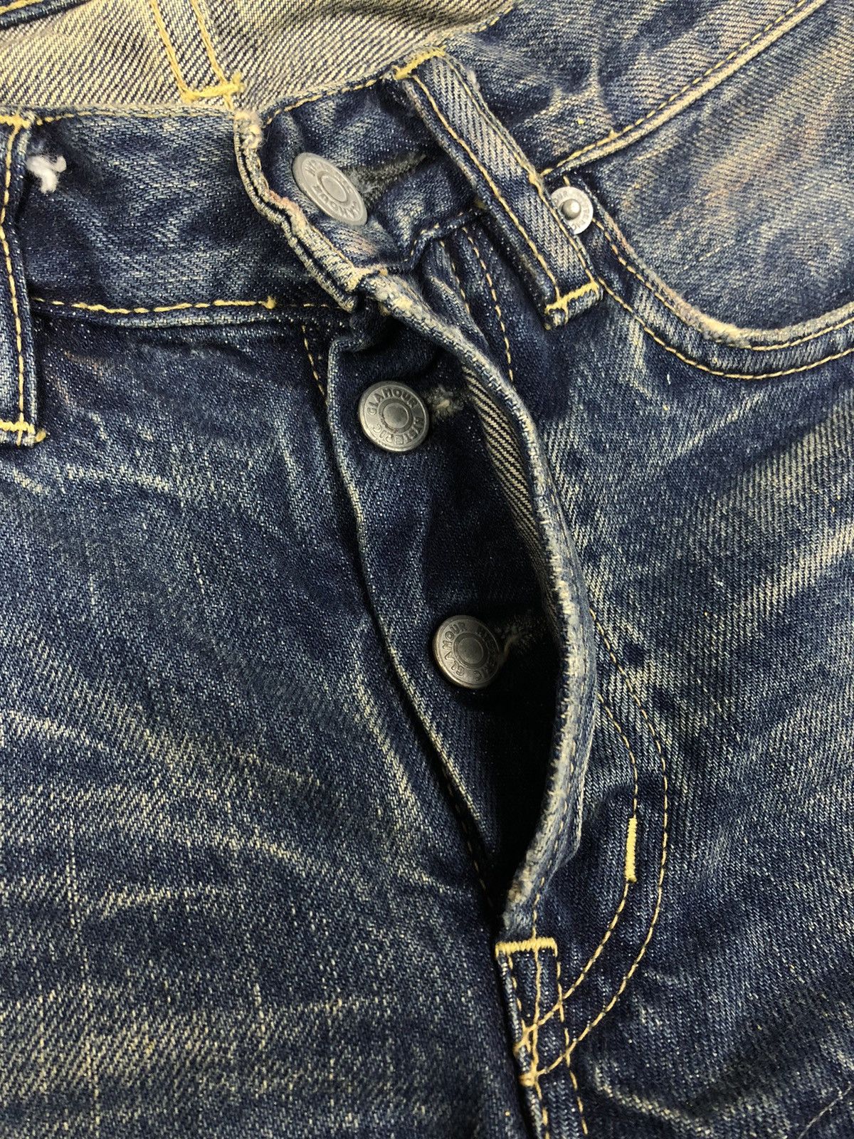 Hysteric Glamour Vintage 90s Hysteric Glamour Selvedge Denim Size US 30 / EU 46 - 12 Thumbnail
