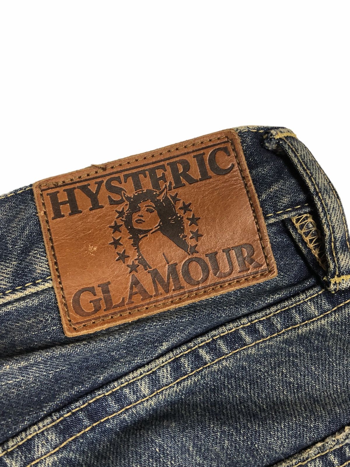 Hysteric Glamour Vintage 90s Hysteric Glamour Selvedge Denim Size US 30 / EU 46 - 10 Thumbnail